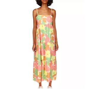 Floral Multicolor Maxi Dress